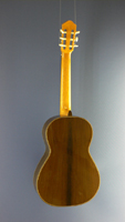 Rolf Eichinger Classical Guitar, Torres Model, cedar, rosewood, scale 64 cm, year 2006, back