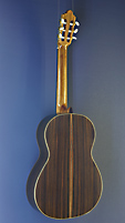 Juan Aguilera, Model Estudio 4 classical guitar cedar, rosewood, back view