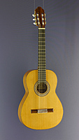 Vicente Sanchis, Modell 1902, kleines Torres-Modell Konzertgitarre, Mensur 64 cm, Zeder, Nussbaum