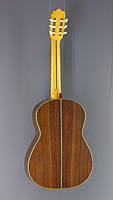Vicente Sanchis, Modell 40, klassische Gitarre Zeder, Palisander, Rückseite