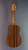 Antonio Ariza classical guitar spruce, rosewood , year 1991, back view