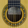 Antonio Ariza Classical Guitar spruce, walnut, scale 65 cm, year 1998, rosette, label