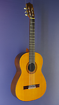 Meistergitarre, Konzertgitarre gebaut in Granada von spanischen Gitarrenbauer aus Fichte und Palisander, 1978