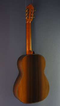 Antonius Müller Meistergitarre Zeder, Riopalisander, Baujahr 2017, Rückseite