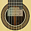 Daniele Chiesa classical guitar spruce, ciricote, scale 65 cm, year 2019, rosette, label