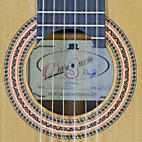 Dari Garcia classical guitar cedar, Madagascar rosewood, scale 65 cm, year 2021, rosette, label