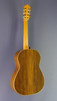 Dominik Wurth luthier guitar cedar, rosewood, scale 64 cm, year 2016, back view