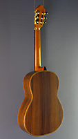 Felix Muller, classical guitar with cedar top and back and sides made of rosewood, 65 cm scale, year 2020, back side