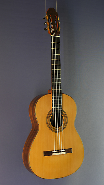 Friedemann Beck, classical guitar, cedar, rosewood, scale 65 cm, year 2021