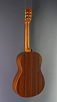Kenneth Hill Performance, classical guitar, Double top cedar, rosewood, scale 64 cm, year 2014, back side