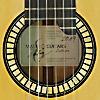 Matthias Hartig - Matteo Guitars, classical guitar spruce, cherrywood, 2019, rosette, label