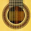 Stefan Zander classical guitar spruce, rosewood, 2015, rosette, label