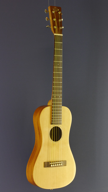 SX Travel Guitar, sitka-spruce, mahogany scale 58 cm