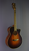 Faith Venus steel-string guitar Grand Auditorium form, cedar, mahogany, cutaway, pickup