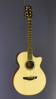 Faith Venus steel-string guitar Grand Auditorium form, spruce, rosewood, cutaway, Fishman Ink pickup