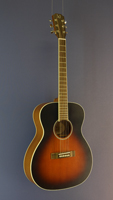 James Neligan Ezra Series steel-string guitar OM form, cedar, mahogany, sunburst