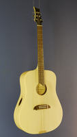 Riversong TRAD CDN steel-string guitar, Dreadnought form, Adirondack spruce, Sitka